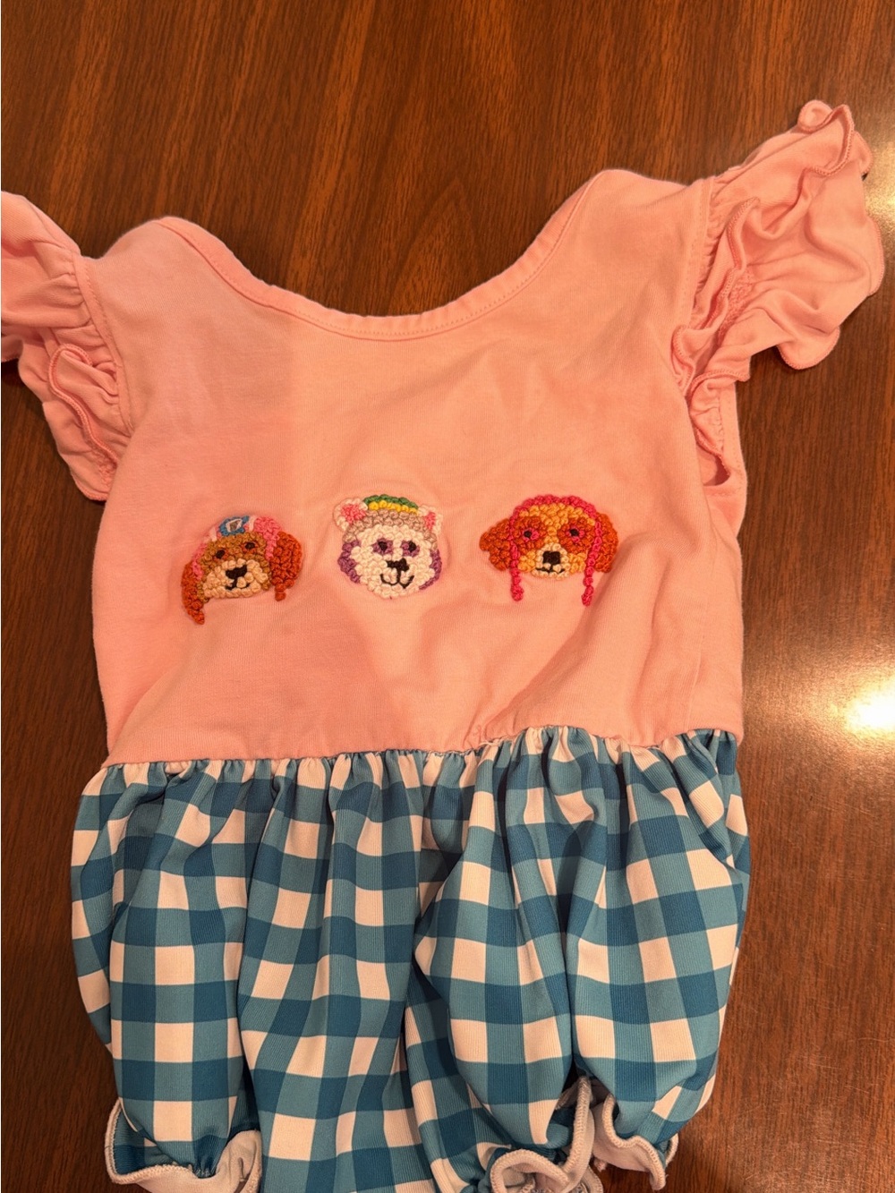 Newborn French Knot Paw Patrol Bubble